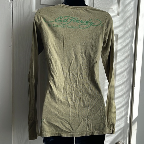 Vintage Ed hardy long sleeve t shirt size XS - Picture 5 of 6